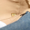 Chanel Chocolate Bar Mademoiselle Top Handle Quilted Denim