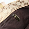 Gucci Web Zip Tote GG Canvas