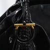 Salvatore Ferragamo Gancini Tote Patent leather