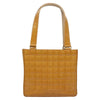 Chanel Chocolate Bar CC Tote Quilted Patent