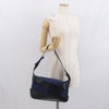 Salvatore Ferragamo Cut Out Canvas and Leather
