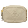 Chanel Vintage Diamond CC Camera Quilted Lambskin