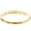 Cartier 1895 Wedding Band 18K Yellow Gold