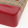 Burberry Nova Check Tote Canvas and Leather