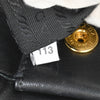 Prada Bow Tie Pleated Tote Leather