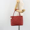 Chanel Medallion Tote Quilted Caviar