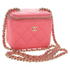 Chanel Classic Vanity Case with Chain Quilted Lambskin