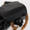 Gucci Vintage Bamboo Leather