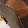 Celine Vintage Macadam Boston Canvas and Leather
