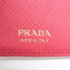 Prada Tab Bifold Saffiano Leather