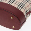 Burberry Nova Check Tote Canvas and Leather