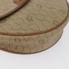 Christian Dior Vintage Honeycomb Flap Canvas and Leather