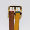 Hermes Double Hole Buckle Belt Metal and Leather