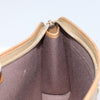 Christian Dior Vintage Honeycomb Zip Canvas and Leather