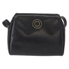 Celine Vintage Circle Logo Leather