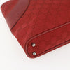 Gucci Vintage Ring Tote GG Canvas with Leather
