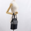Salvatore Ferragamo Gancini Canvas and leather