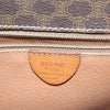 Celine Vintage Macadam Circle Logo Canvas and Leather
