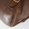 Gucci Vintage Bamboo Leather
