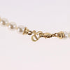 Christian Dior CD Bee Star Pearl Pendant Metal with Faux Pearl