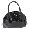 Salvatore Ferragamo Gancini Tote Patent leather