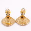 Chanel CC Rhombus Clip-On Metal