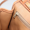 Celine Vintage Macadam Circle Logo Canvas and Leather