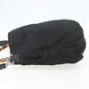 Gucci Vintage Bamboo Handle Open Hobo Nylon