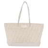 Fendi Roll Tote Zucca Canvas and Leather