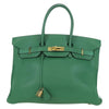 Hermes Birkin Green Togo with Gold Hardware