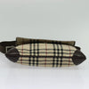 Burberry Vintage Flap Haymarket Canvas