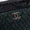 Chanel Convertible Chain Bowler Woven Calfskin