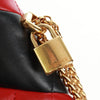 Versace Medusa Padlock Icon Top Handle Quilted Leather