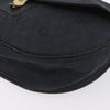 Christian Dior Vintage Honeycomb Flap Canvas and Leather