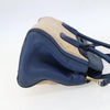 Prada Cuir Frame Convertible Tote Canvas and Saffiano Leather