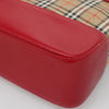 Burberry Nova Check Tote Canvas and Leather