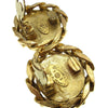 Chanel CC Button Clip-On Metal with Faux Pearl