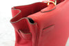 Hermes Kelly Red Clemence with Gold Hardware
