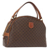 Celine Vintage Macadam Canvas and Leather