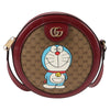 Gucci Doraemon Round Printed Mini GG Coated Canvas