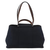 Hermes Cabag Elan Toile and Leather