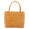 Chanel Medallion Tote Quilted Patent