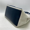 Balenciaga Navy Cabas Canvas with Leather