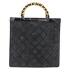 Chanel Chocolate bar tote Leather
