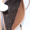 Christian Dior Vintage Honeycomb Canvas and Leather