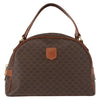 Celine Vintage Macadam Canvas and Leather