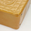 Chanel Chocolate Bar CC Tote Quilted Patent