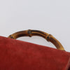 Gucci Vintage Bamboo Suede
