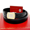Cartier Santos Plaque Reversible Belt Leather