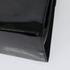Salvatore Ferragamo Gancini Convertible Top Handle Patent Leather